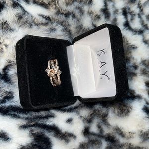 Le Vian Chocolate Diamonds 3/4ct TW Ring 14k strawberry gold